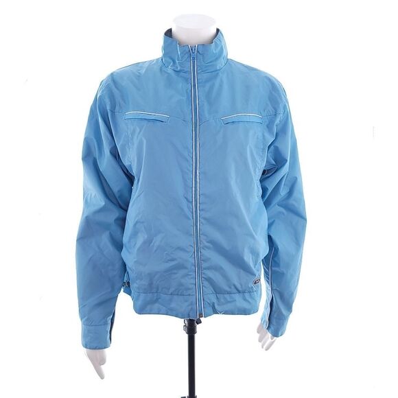 Reebok Blue Full Zip Nylon Jacket - Picture 2 of 12